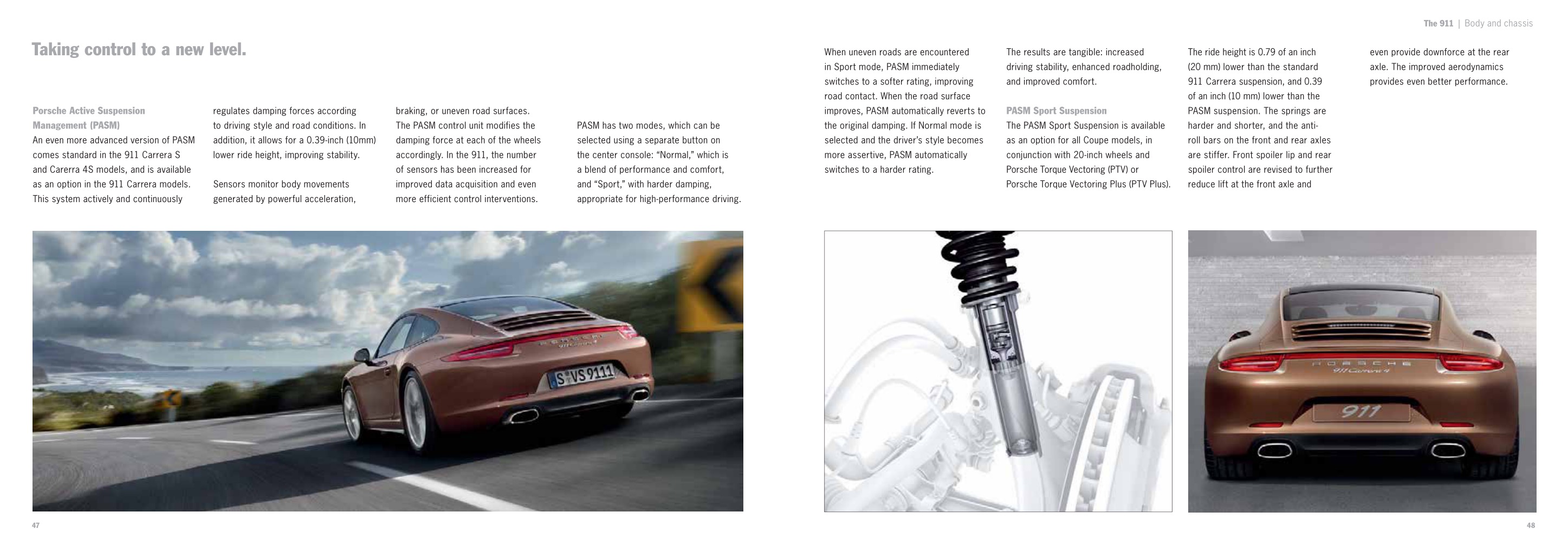 2013 Porsche 911 Brochure Page 1